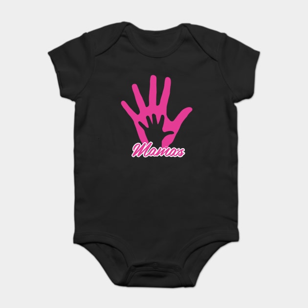 Mamas Hand Baby Bodysuit by creative
